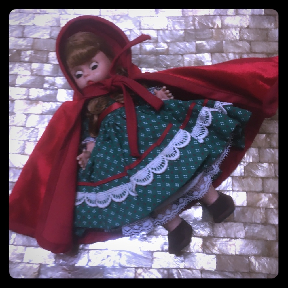 Vintage Madame Alexander doll Red Riding Hood